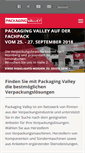 Mobile Screenshot of packaging-valley.com